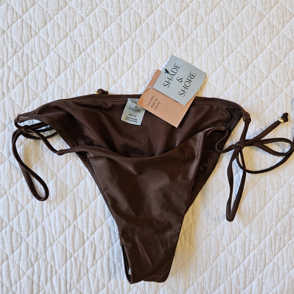 Shade & Shore Chocolate Bikini Bottom